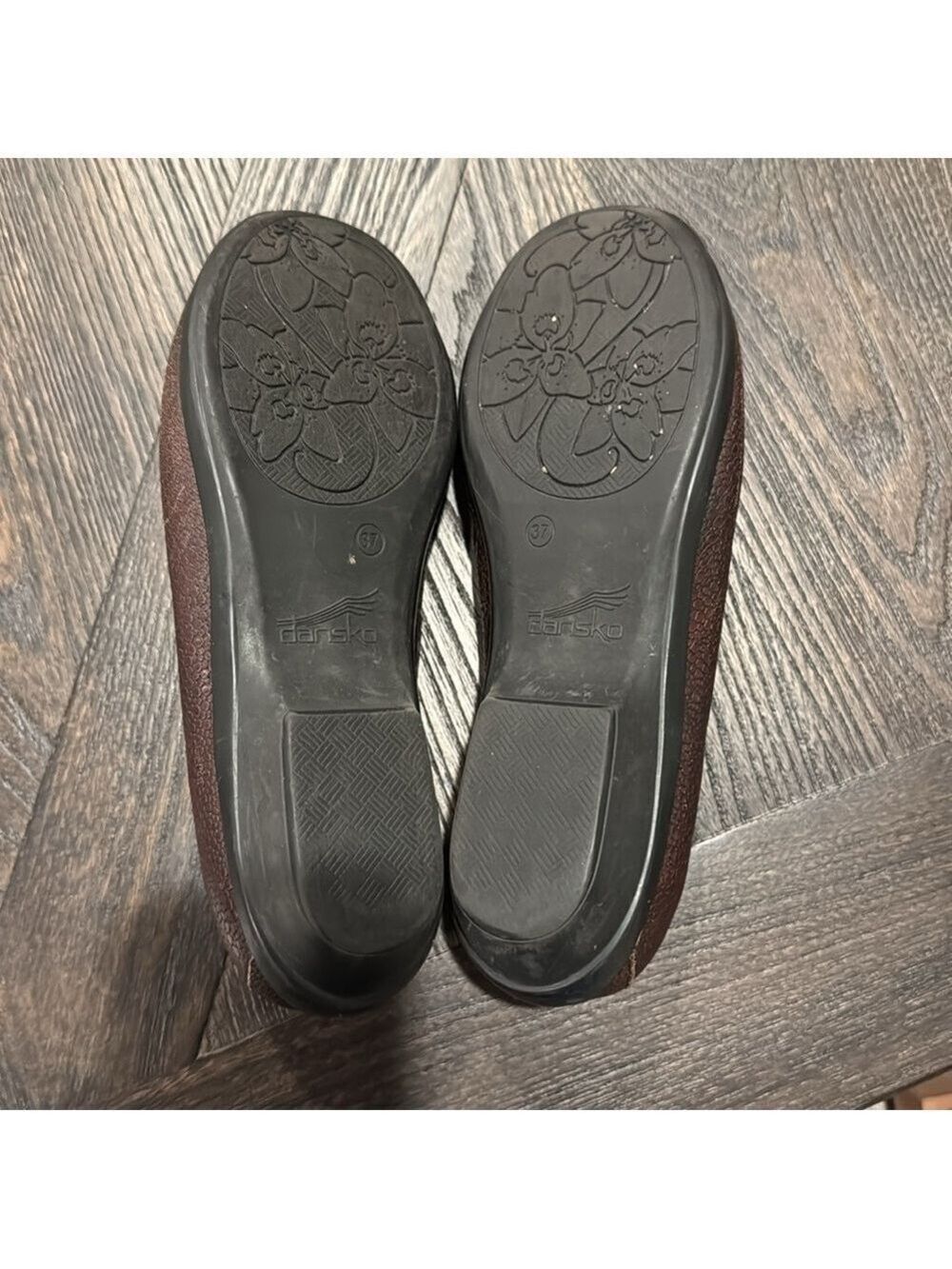 Dansko Women's Brown Leather Loafers - Picture 3 of 5